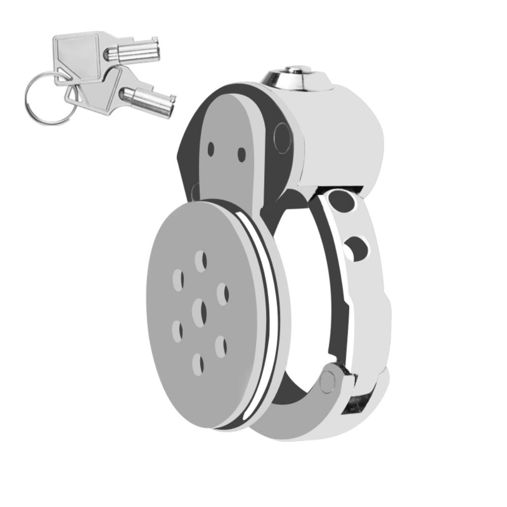 TOYBOY APOLLONAS Steel male chastity with locks