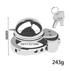 TOYBOY ADAMOS Steel male chastity with locks