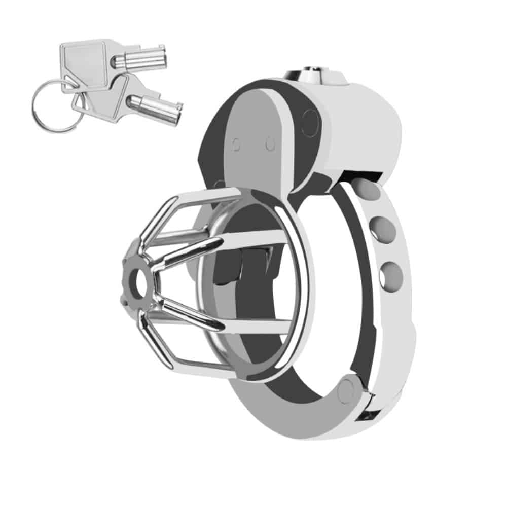 TOYBOY AMIR Steel male chastity with locks