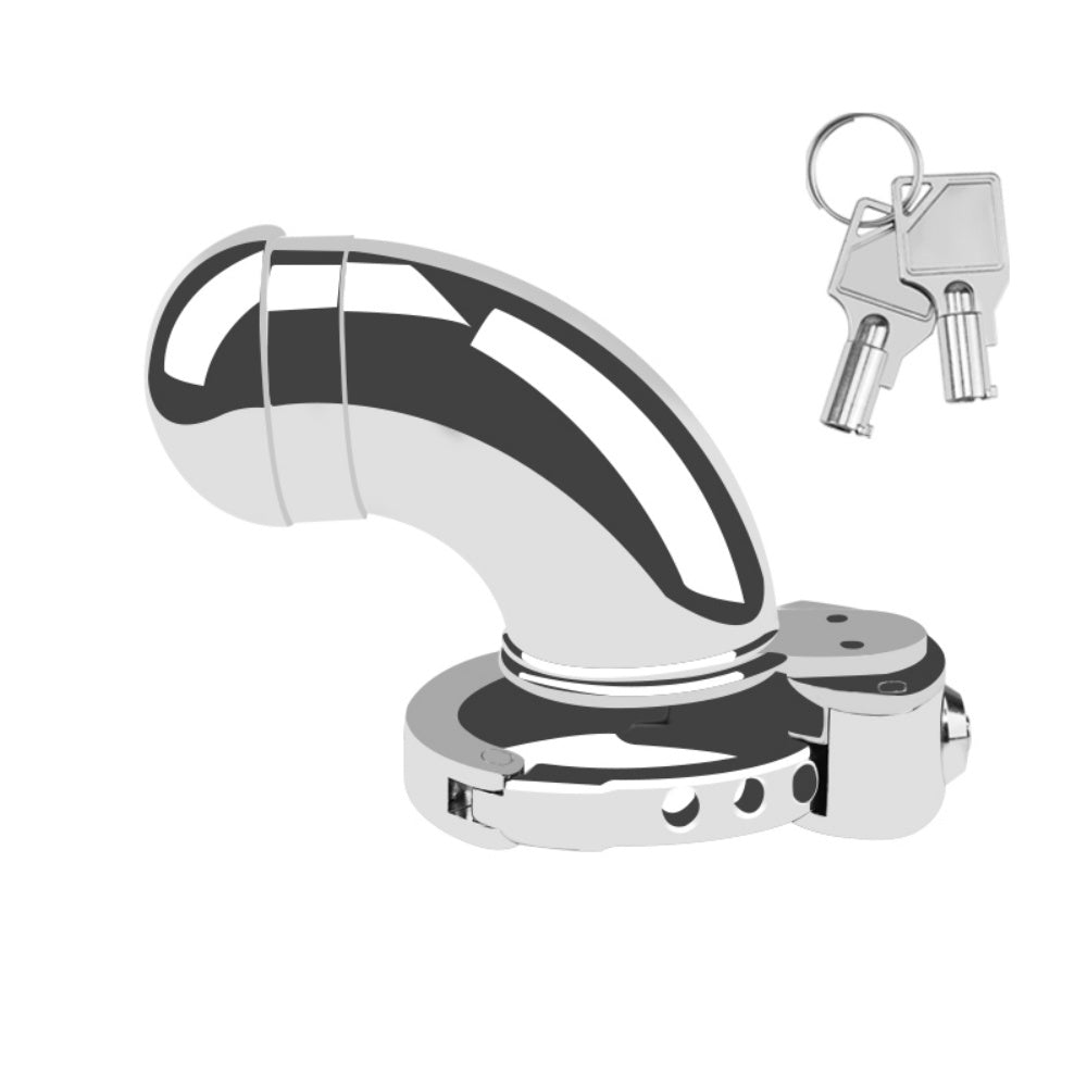 TOYBOY ADONIS Steel male chastity with locks Δευτερεύουσα εικόνα προϊόντος