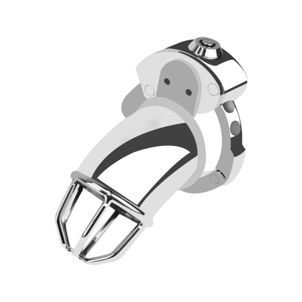 TOYBOY PRINCE Penis steel chastity cage with locks