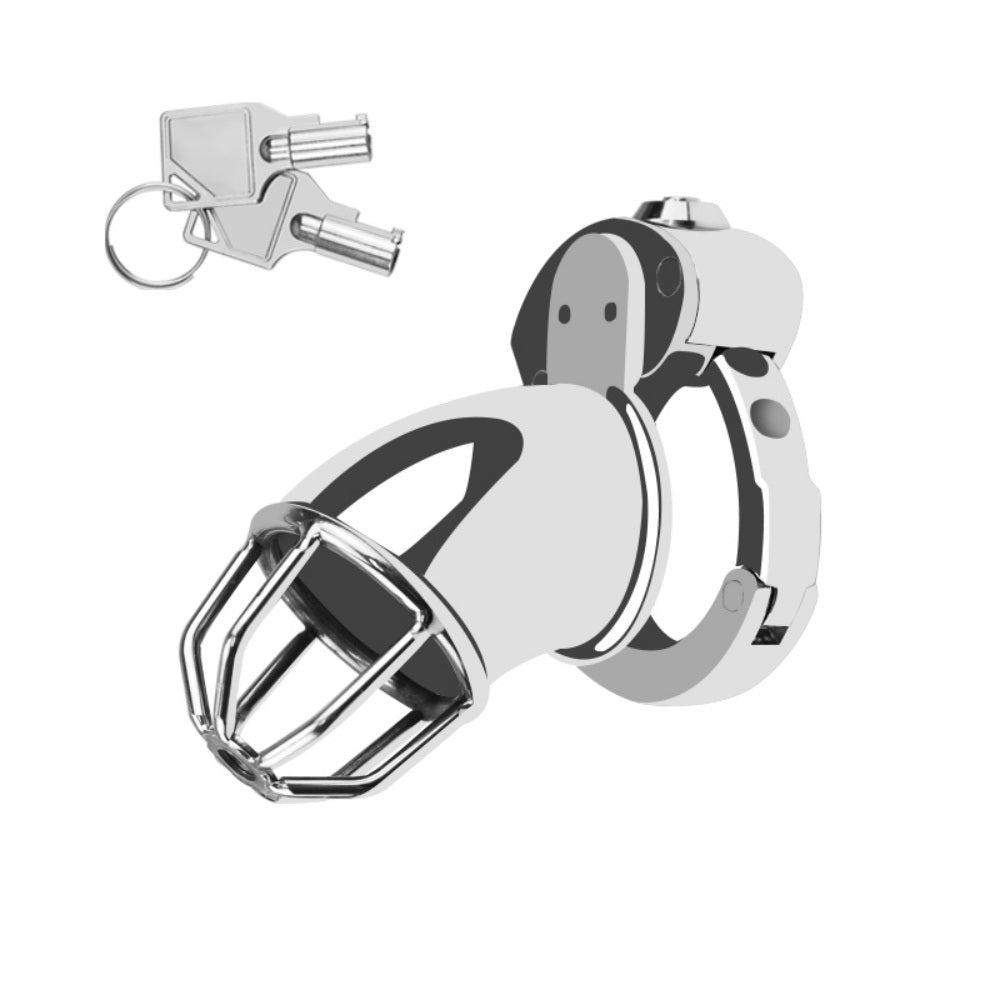 TOYBOY PRINCE Penis steel chastity cage with locks