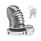 TOYBOY MILO Steel male chastity with locks