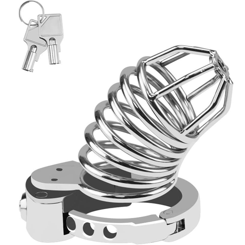 TOYBOY Johny Steel Medium size Male Chastity Cage