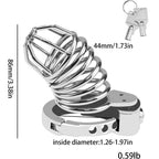 TOYBOY Johny Steel Medium size Male Chastity Cage