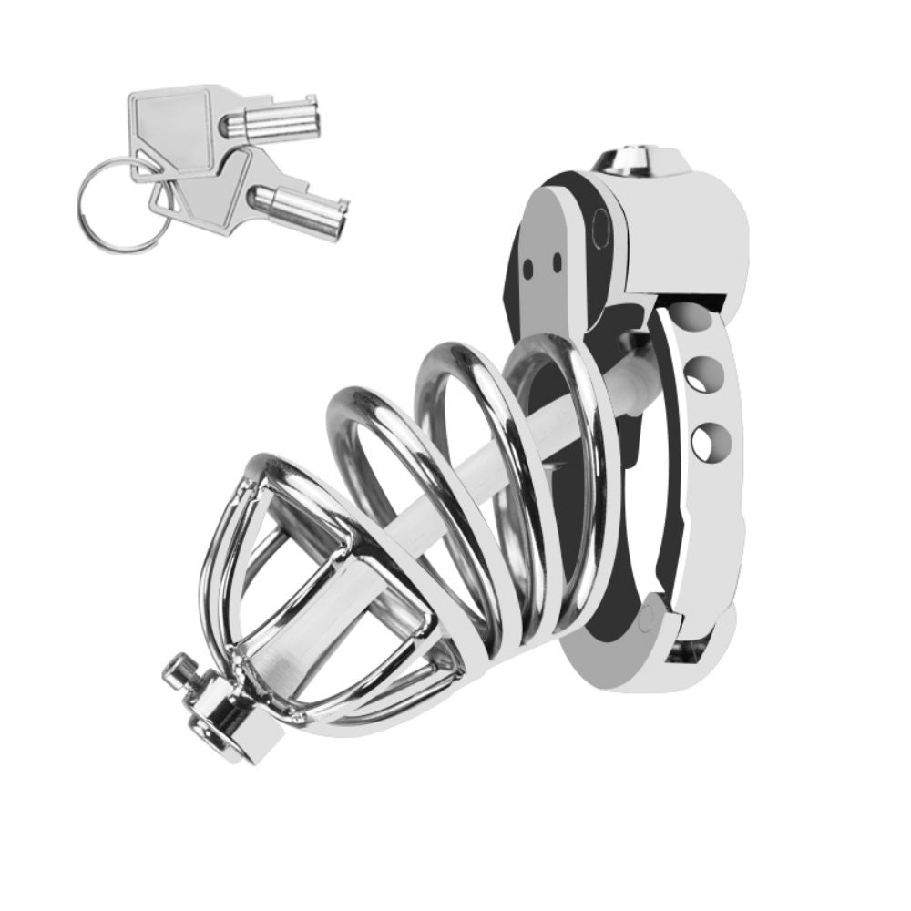 TOYBOY MANOS Steel chastity with Urethral Tube Κύρια εικόνα προϊόντος