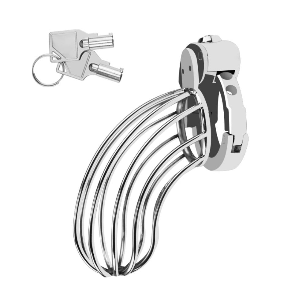 TOYBOY JEFF Steel male chastity with locks