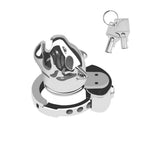 CAGE LOVER Tiger Head Stainless Steel Penis chastity