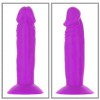 Super mini Silly Willy realistic Dildo Purple 8 cm