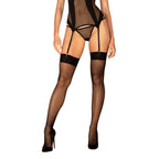 Obsessive Fishnet Stocking Black OS - image 2