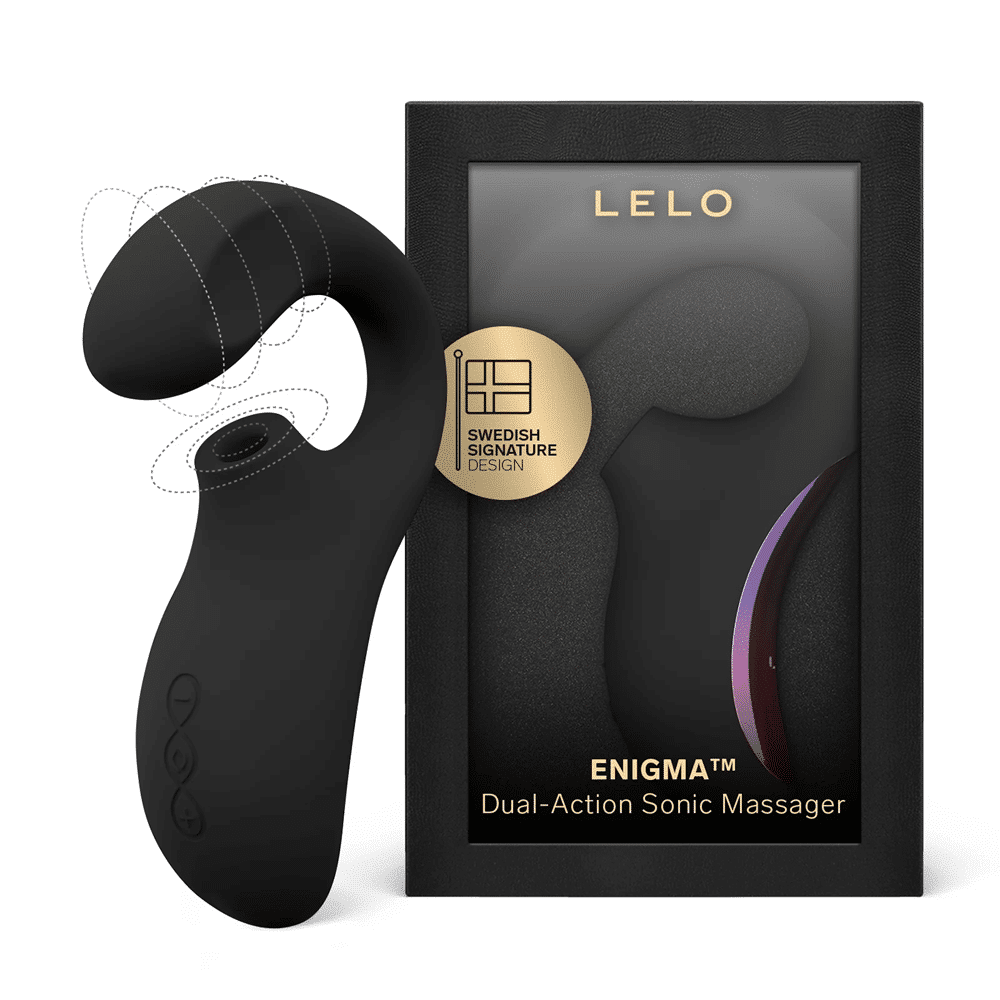 LELO ENIGMA Double Sonic Massager Black Κύρια εικόνα προϊόντος