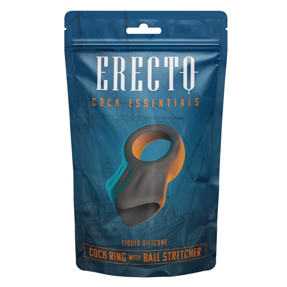 Erecto Cock Ring with Ball Stretcher Κύρια εικόνα προϊόντος