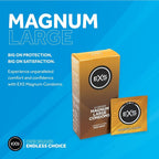 EXS Magnum Large size Condoms 60mm (12 Pack) - image 2