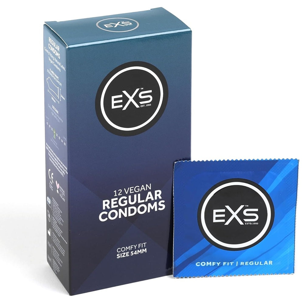 EXS Regular Condoms 12 Pack Κύρια εικόνα προϊόντος