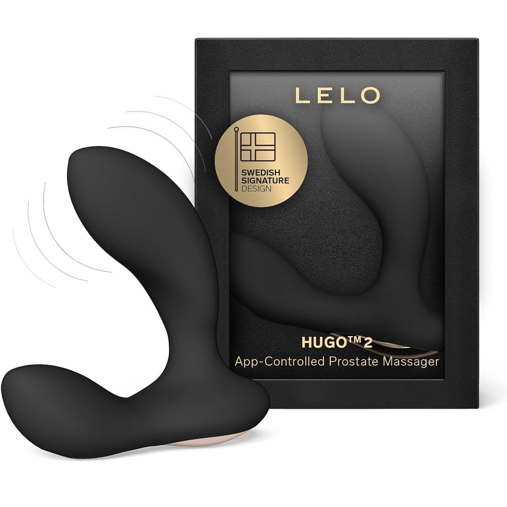 LELO HUGO 2 App-connected Prostate Massager Black Κύρια εικόνα προϊόντος