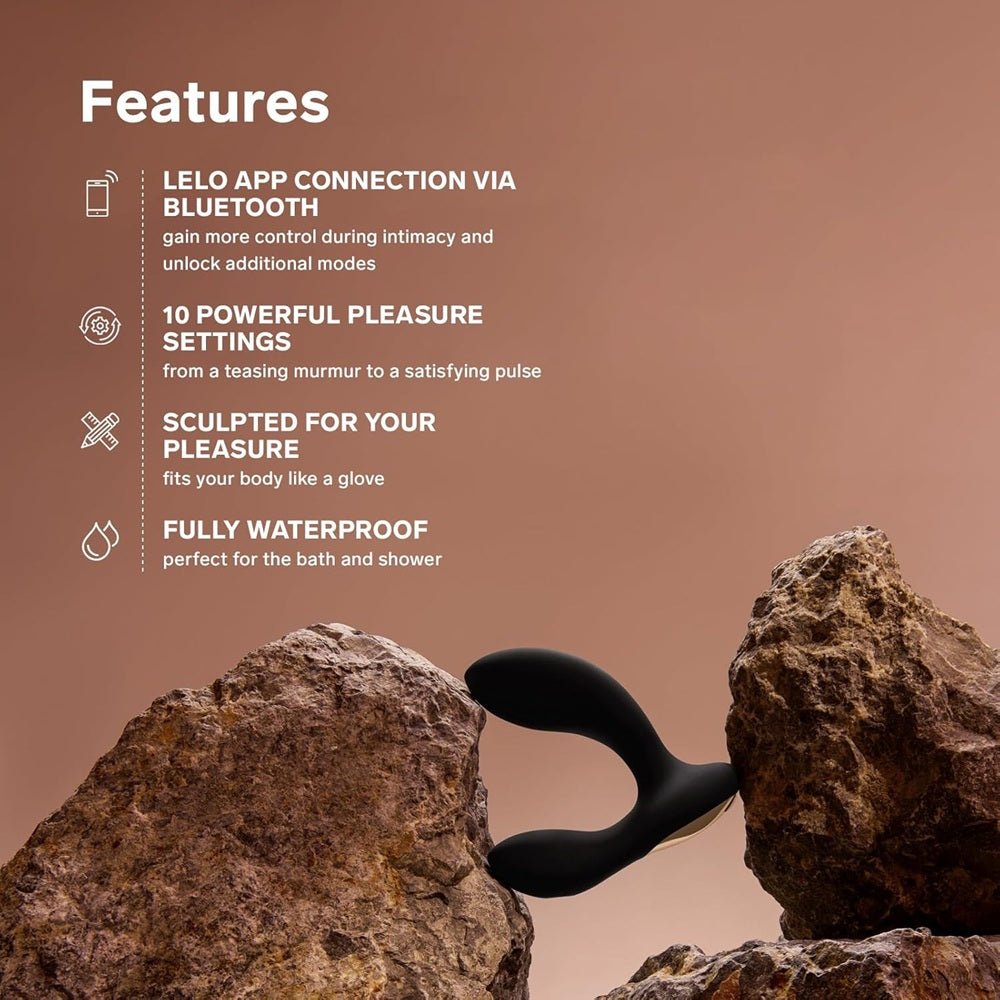 LELO HUGO 2 App-connected Prostate Massager Black - image 3