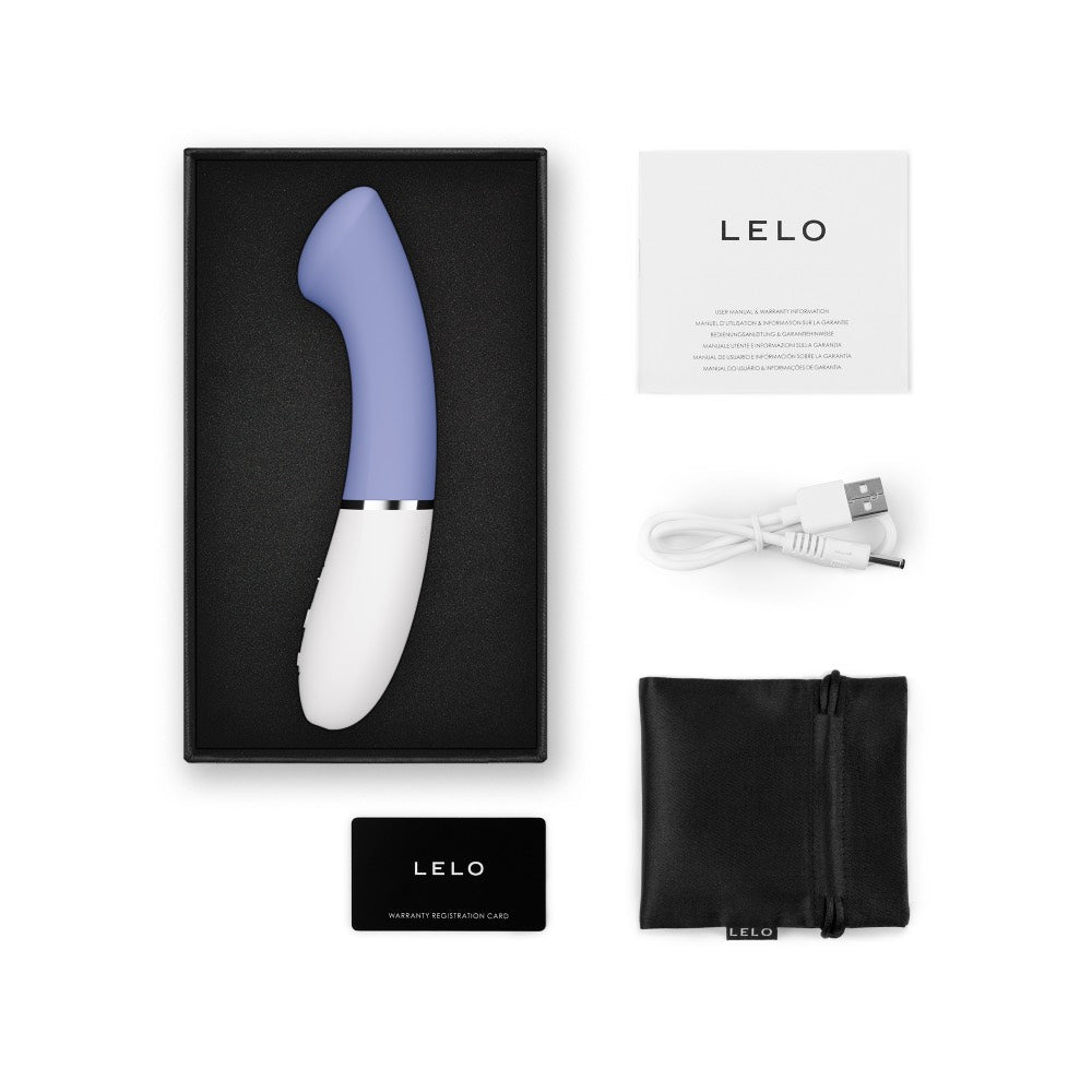 Lelo Gigi 3 G-Spot Vibrator Powder Blue