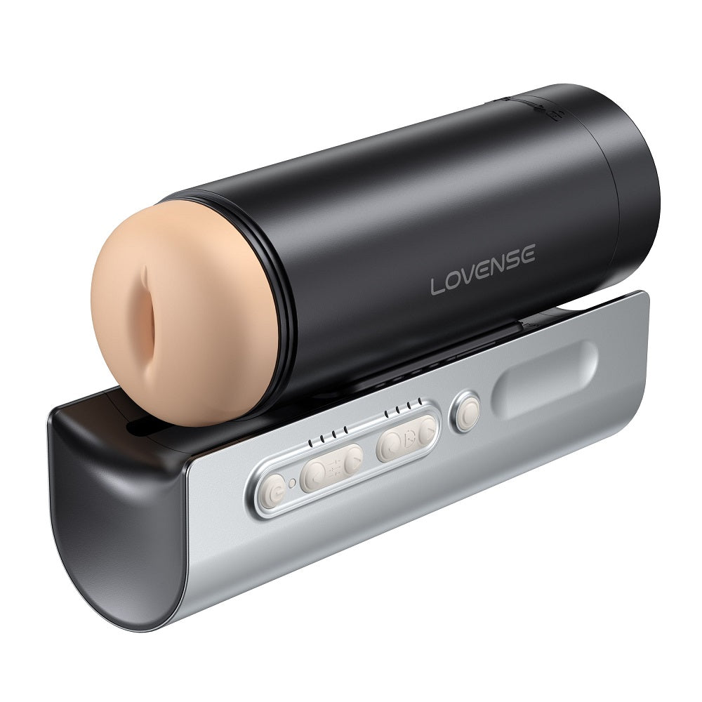 Lovense Solace Pro Automatic Thrusting Masturbator Black - image 6