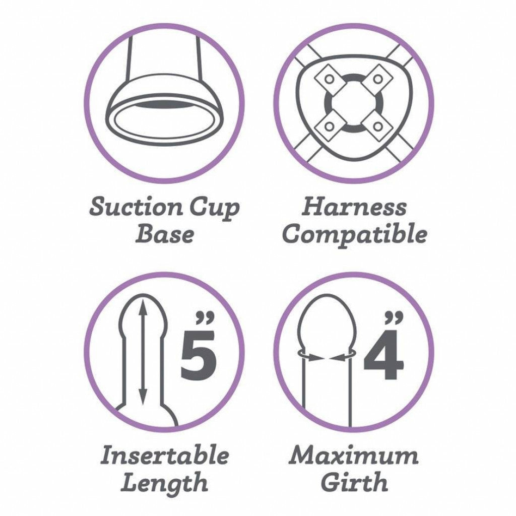 Lealso Small Black Premium Platinum Liquid Silicone Dong 6” - image 8