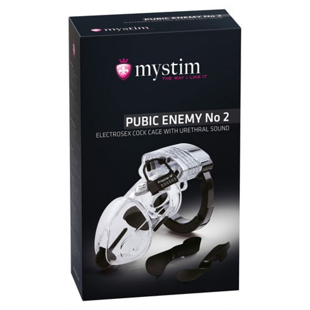 Mystim Pubic Enemy No 2 electrosex cock cage Secondary image