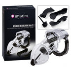 Mystim Pubic Enemy No 2 electrosex cock cage
