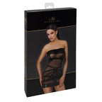 Noir Handmade Bondesque Black Off-shoulder mini dress - image 11