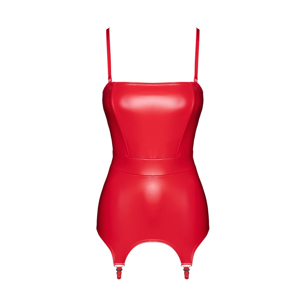 Noir Handmade Bombshell Fierce Corset-belt Red - image 6