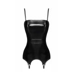 Noir Handmade Dominae Venom PVC corset-belt BLACK - image 6
