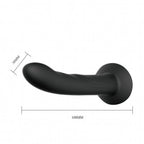 Ultra Harness Karin with black silicone Dildo