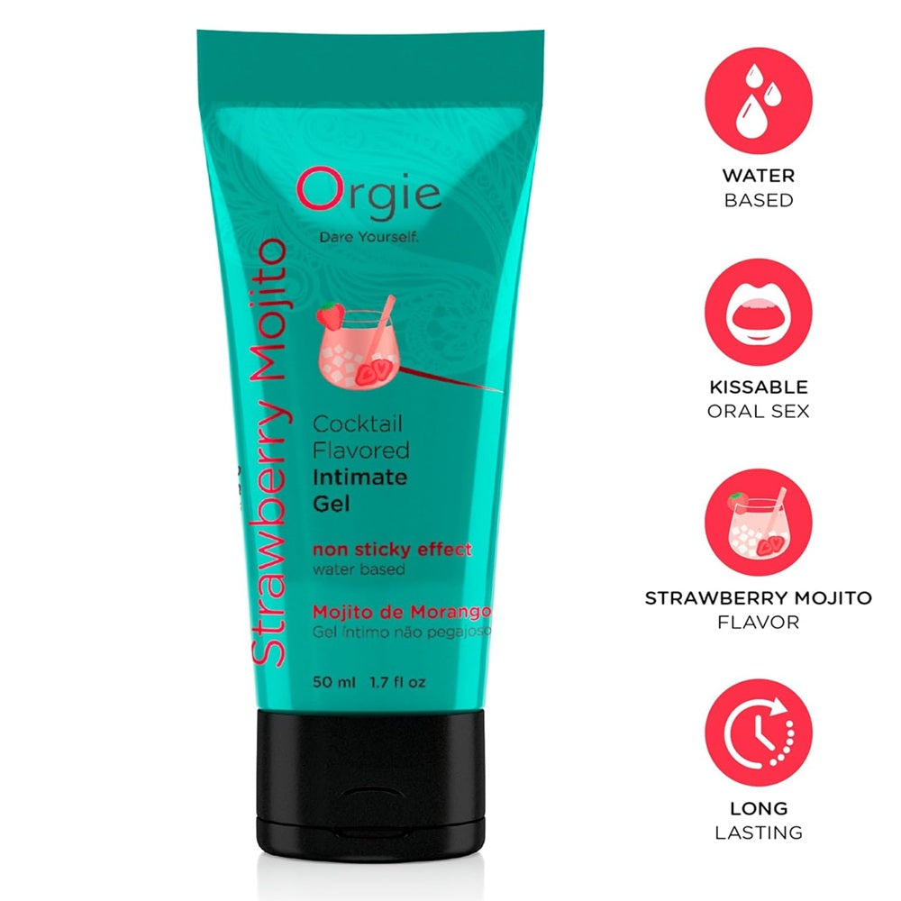 Lube Tube Cocktail Mojito Strawberry 50ml - image 3