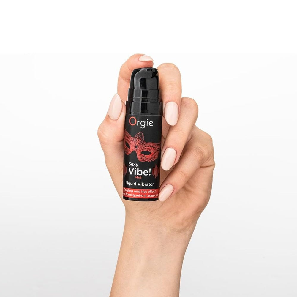 Orgie Sexy Vibe! Hot Liquid vibrator 15ml - image 5