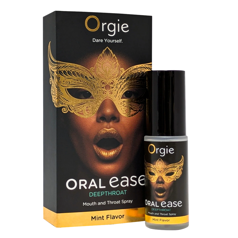 ORAL EASE DEEPTHROAT Mouth and Throat Mint Spray 15 ml