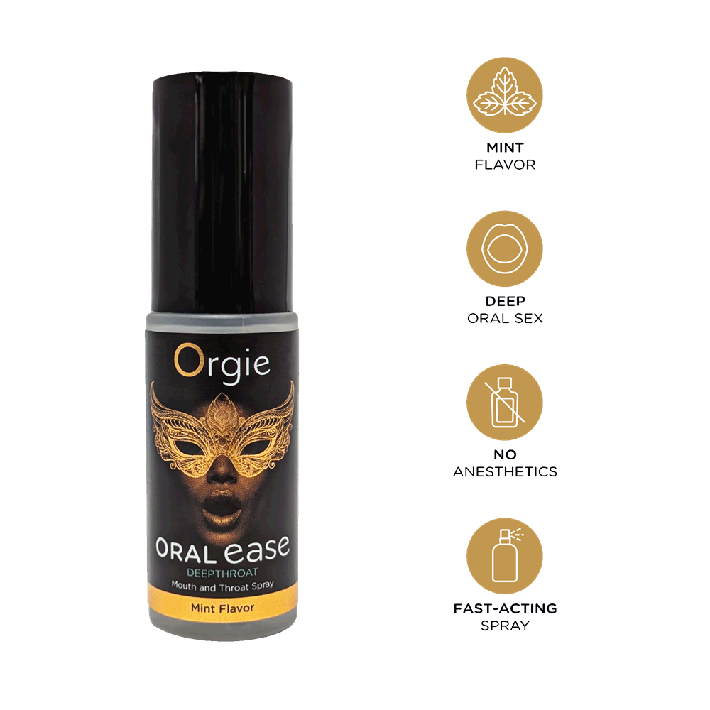 ORAL EASE DEEPTHROAT Mouth and Throat Mint Spray 15 ml Δευτερεύουσα εικόνα προϊόντος