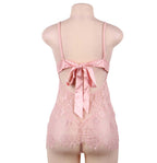 Please Me Pink Babydoll with String - image 5