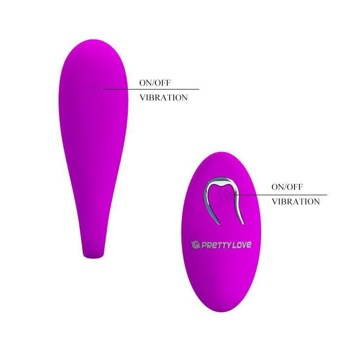 Pretty Love Aldrich Wireless Couples Vibrator - image 4