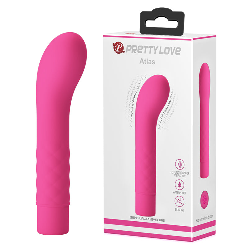 Pretty Love Atlas small size pussy ass vibe 14 cm