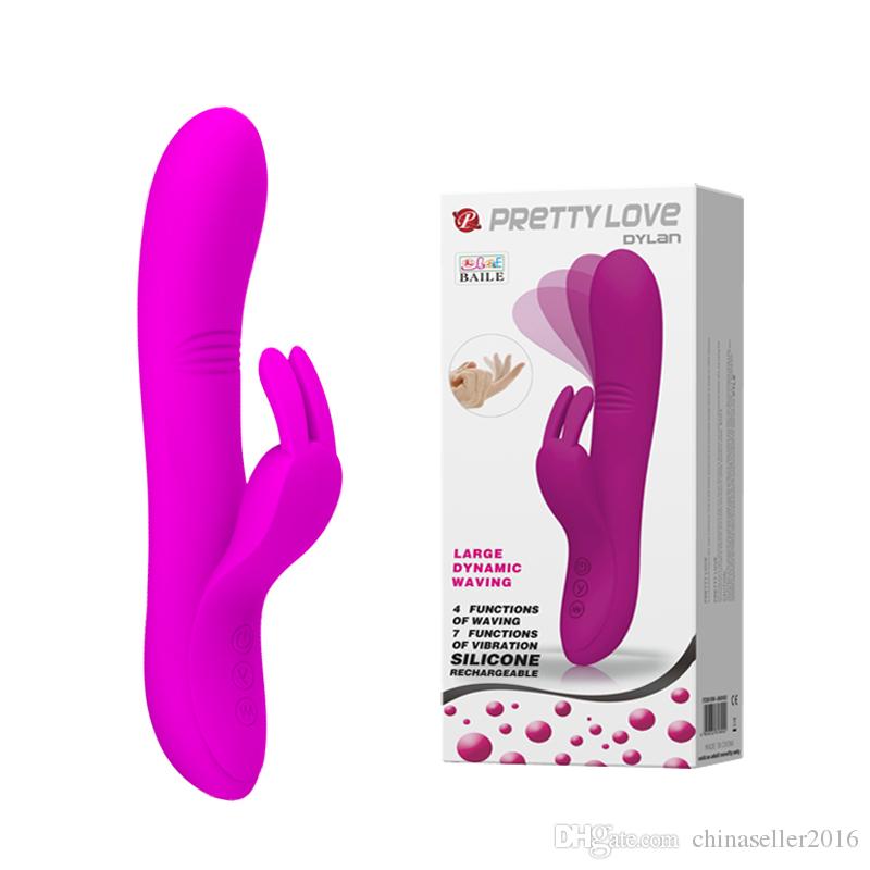 Pretty Love Dylan Rabbit waving vibrator Κύρια εικόνα προϊόντος