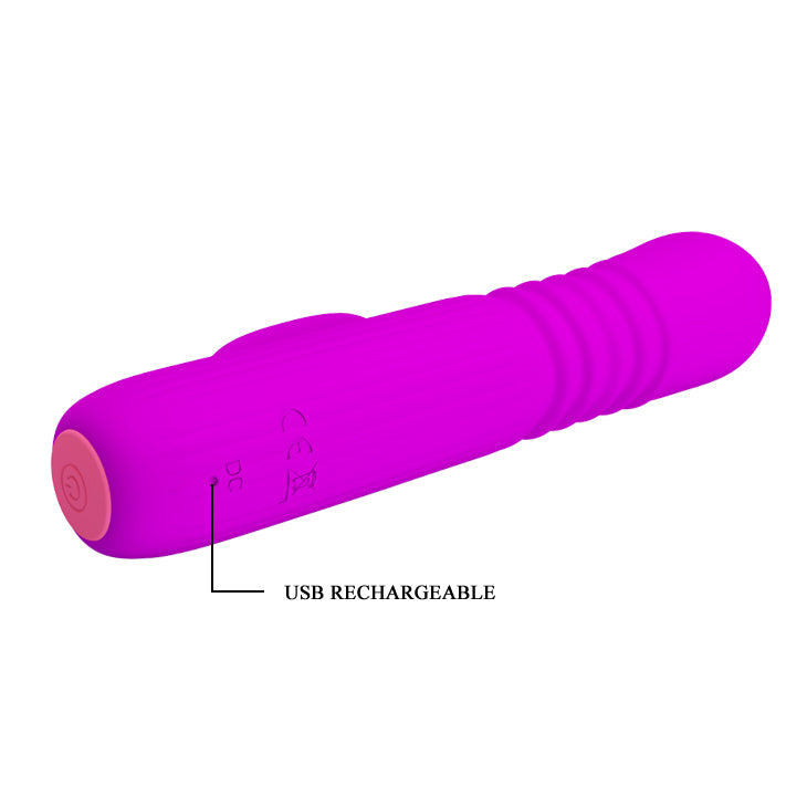 Pretty Love Leopold Mini Thruster Bunny Vibrator - image 7
