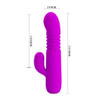 Pretty Love Leopold Mini Thruster Bunny Vibrator - image 6