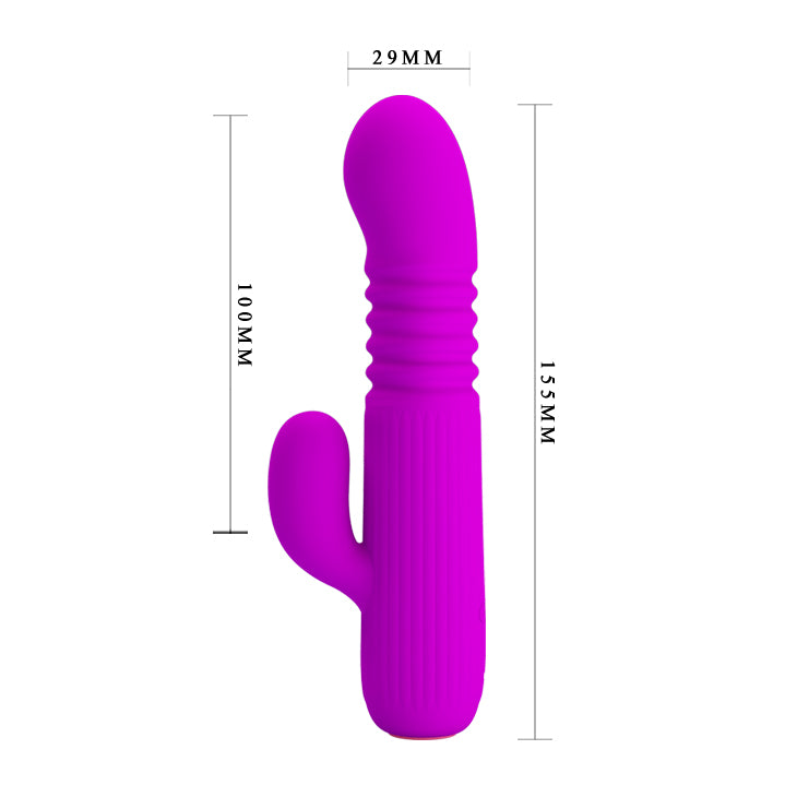 Pretty Love Leopold Mini Thruster Bunny Vibrator - image 6