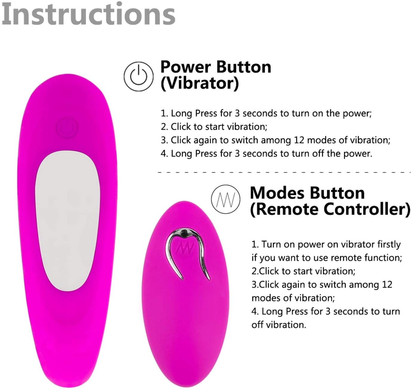 Pretty Love Letitia Remote Couples Vibrator - image 3