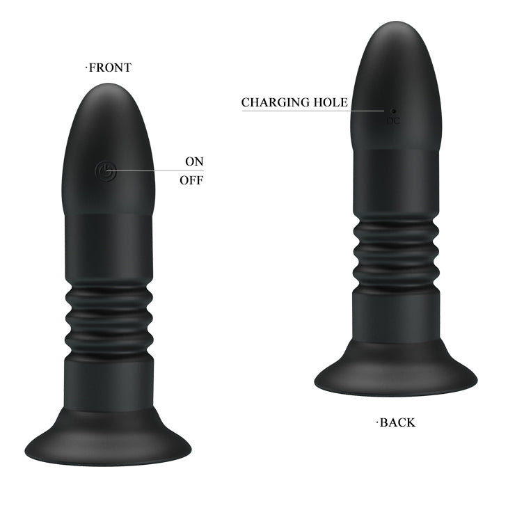 Pretty Love Magic Jingers UP and DOWN Butt Plug Vibrator Δευτερεύουσα εικόνα προϊόντος