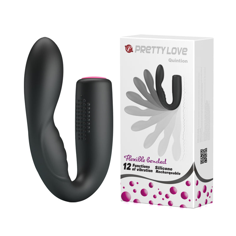 Pretty Love Quintion Flexible Bendable Rechargeable Vibrator