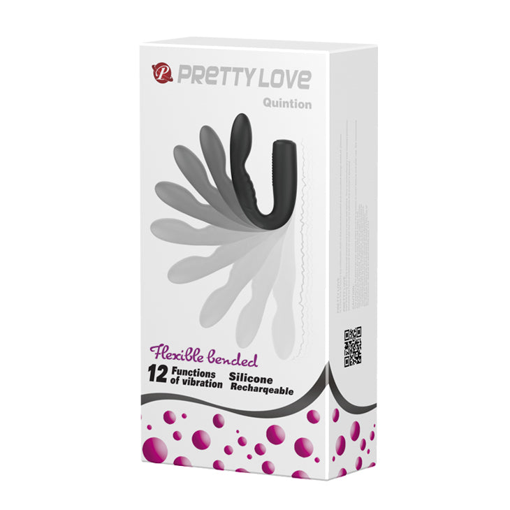 Pretty Love Quintion Flexible Bendable Rechargeable Vibrator - image 8