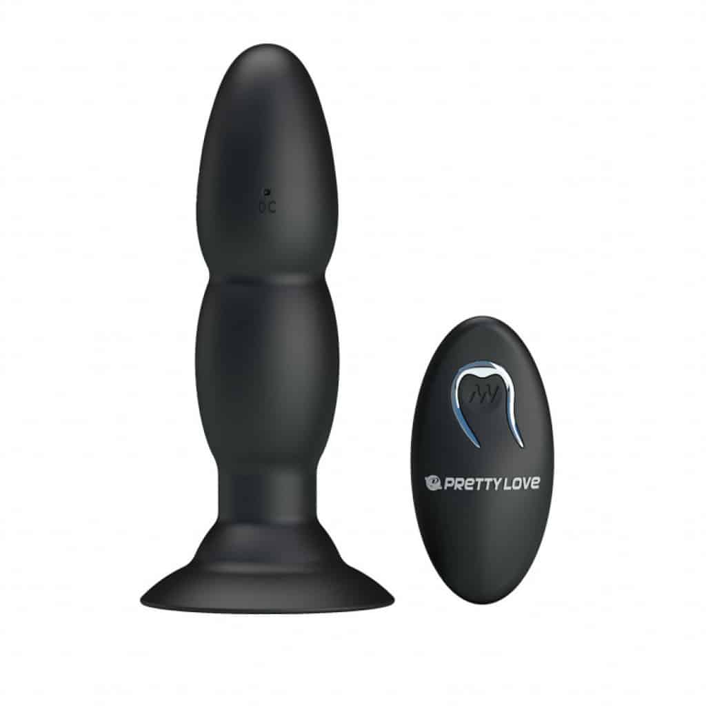 Pretty Love Rechargeable Butt Plug with Remote Control Κύρια εικόνα προϊόντος