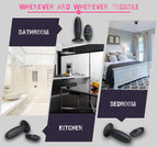 Pretty Love Wireless Remote Control Vibrating Plug 11cm - image 9