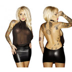 Provocative Halterneck Mini Dress