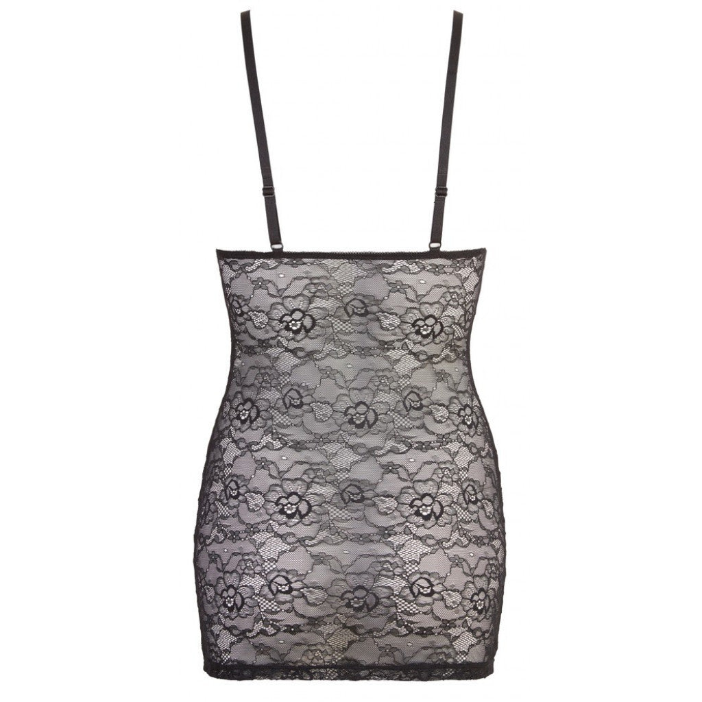 Provocative Lace Dress with Zip - image 5