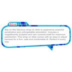 Realistic Cock with Balls female strap-on 17cm - image 8