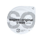 Sagami 0.02 L-size Ultra thin latex-free Polyurethane condom 12 piece